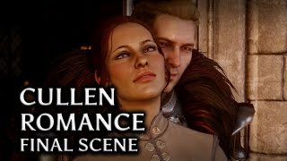 Dragon Age Inquisition  Cullen Romance  Part 43  Final scene [upl. by Aynotal]