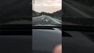 Head Up Display hud verkehr audia6 [upl. by Zendah]