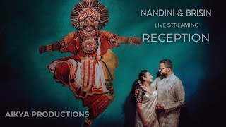 Reception of Nandini amp Brisin  LIVE [upl. by Tartaglia136]