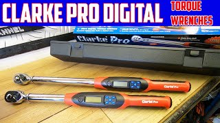 Clarke Digital Torque Wrenches Lets Check Them Out [upl. by Glialentn]