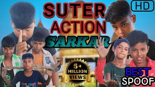 SARKAR MOVIE SCENE  BEST ACTION SPOOF  VIJAY LATEST MOVIES  Hindi films 🎥  SUFIYAN KHAN ACTION [upl. by Rawdon875]