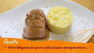 Filet mignon de porc cuit à basse température [upl. by Monarski]