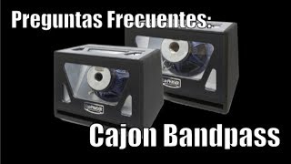 Preguntas Frecuentes Cajon Bandpass [upl. by Afihtan624]