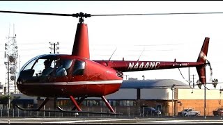 Robinson R44 Helicopter Flight Training R44 Raven II N444NC [upl. by Siger]