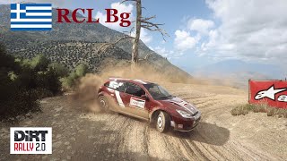 Dirt Rally 20 RCL Beginner Этап 4 Греция СУ 15 split screen TPPonboard [upl. by Anilec]