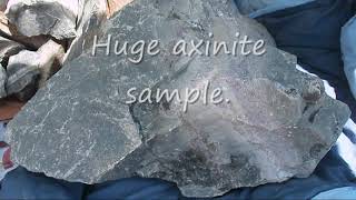 Prospectors Australia  Axinite marcasite [upl. by Filahk609]