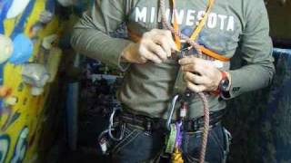 grigri modificado amp soloist escalada en solitario [upl. by Alyar]