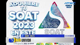 UNIVIDA inicia con la venta del SOAT 2023 [upl. by Yerac731]