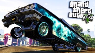 GTA Online HYDRAULICS amp CUSTOMISATION  New quotLowriderquot DLC Declasse Voodoo Showcase GTA 5 DLC [upl. by Ledda184]