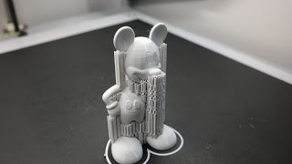 Mickey Mouse Support  Stützmaterial entfernen  Timelapse  3D Druck  3D printing  Zep To [upl. by Vyner]