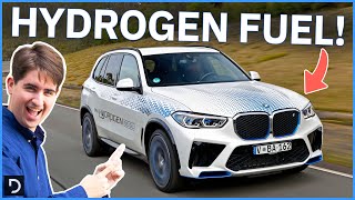 BMW iX5 Hydrogen 2024 Is Hydrogen Fuel The Future  Drivecomau [upl. by Annehsat]