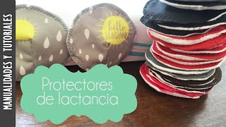 Tutorial Protectores reusables de lactancia  Los290ss [upl. by Farley]