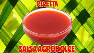 COME PREPARARE LA SALSA AGRODOLCE CINESE 🇨🇳 salsaagrodolce ricettafacile ricettacinese [upl. by Asyral10]