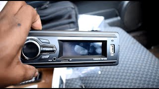 How I Replaced Car Stereo with 12 Blaupunkt Car Head unit  Installation Review [upl. by Pang]