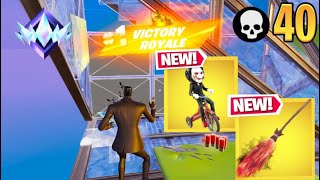 Fortnite Solo Ranked  FORTNITEMARES Update INSANE High Kill Win Full Gameplay [upl. by Ais398]