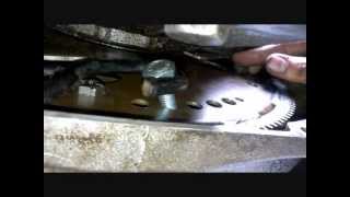 Rotate Stuck or Seized Torque Converter and flywheel video [upl. by Hemphill]