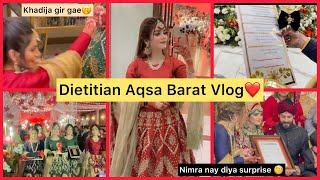 Dietitian aqsa barat vlog  khadija gir gae or nimra nay kya diya surpriseRaaziamughal [upl. by Ender]