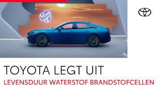 Toyota legt uit  Wat is de levensduur van waterstof brandstofcellen [upl. by Llehsyar]