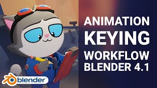 Keying Animation Updates in Blender 41 [upl. by Aubin]