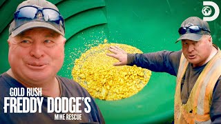 Freddy Mines a LIFE CHANGING Gold Haul  Gold Rush Freddy Dodges Mine Rescue [upl. by Ayota]