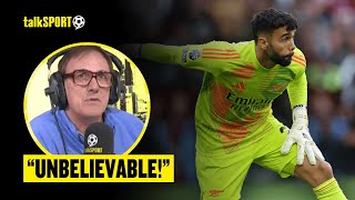 Tony Cascarino HAILS David Rayas WONDER SAVE During Arsenals 20 Win Over Aston Villa 🔥🥅 [upl. by Limhaj]