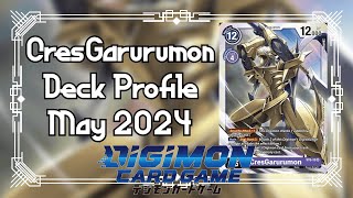 Digimon CresGarurumon Deck Profile May 2024 [upl. by Ysor]