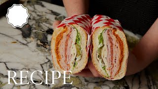 How To Make a New YorkStyle Hoagie With Sauls Sandwiches [upl. by Ardella709]