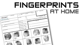 Fingerprints At Home  An Easy HowTo Guide [upl. by Frida]