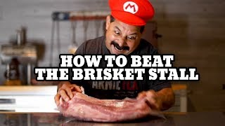 What is the quotBrisket Stallquot and How to Beat It Every Time [upl. by Ahsiet]