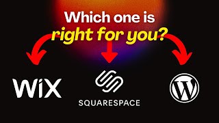 Wix Vs Squarespace Vs WordPress  2023 Comparison [upl. by Gainor]