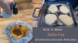 Fluffy Sourdough Pancakes Recipe [upl. by Euqinoj]