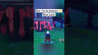 The Most Luckiest Fortnite Moments 🍀🤯 fortnite fortnitefunny fortniteclips [upl. by Arihaj]