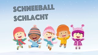 Schneeballschlacht  Original Song  Snowball Fight  original wintersong [upl. by Arocet874]