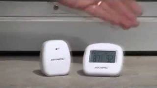 AcuRite Indoor  Outdoor Thermometer 00782 [upl. by Hannah]