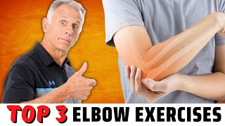 Top 3 Elbow Straightening Exercises amp Stretches Do It Yourself [upl. by Lewert]