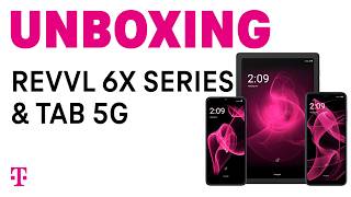 New REVVL Lineup 6x 5G 6x PRO 5G amp TAB 5G Unboxing  TMobile [upl. by Nesnej952]