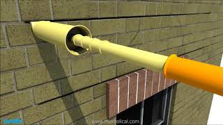 How to form brick beam lintels with helical bars [upl. by Esyli191]