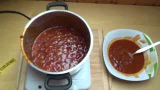 Chili Con Carne Party Size 1200 Gramm Can [upl. by Odlabso]