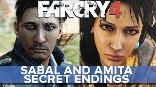 Far Cry 4  Sabal and Amita SECRET Endings  Eurogamer [upl. by Wakefield366]