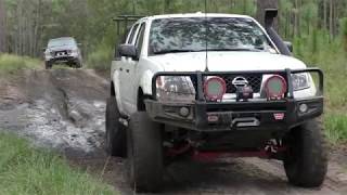 Super Nissan Frontier 4X4 Off Road with Titan Swap and Lift [upl. by Aniweta]