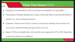 Emerging and Re emerging Infectious Diseases [upl. by Yclehc]