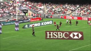 Hong Kong Sevens Day one highlights [upl. by Wandy]