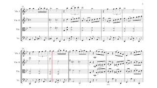 Por Una Cabeza  for String Quartet Sheet Music [upl. by Vanda]