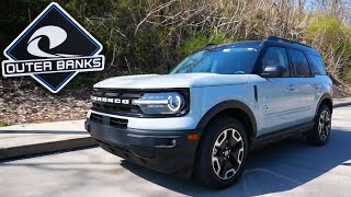 Review 2021 Ford Bronco Sport Outer Banks  Fun and Full of Character [upl. by Turoff]