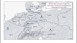 The GermanDanish War  Second Schleswig War 1864 [upl. by Sardella]