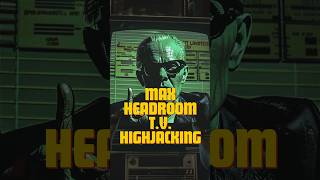 The Bizarre Max Headroom TV Hijacking of 1987 tv truecrime history fyp chicago [upl. by Ocsic]