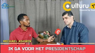 Ashwin Adhin gaat voor presidentskandidaat NDP en mening samenstelling bestuur NDP [upl. by Seigler]