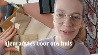 KLEURADVIES VOOR DE WOONKAMER  NIEUWE OCHTENDROUTINE  VLOG 204 [upl. by Nnairrehs277]