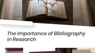 Importance Of Bibliography In Research  English Essay Writing [upl. by Suzann293]