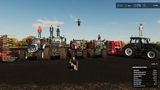 Farming Simulator 22 LIVE Z WIDZAMI na Elmcreek [upl. by Leinnad969]